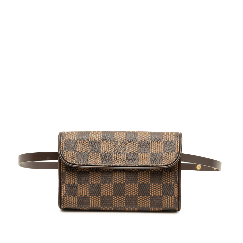 Pre-Loved Louis Vuitton Damier Ebene Florentine Pochette